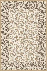 Ковры тканные Делюкс Валенсия 80*150 d327 STAN CREAM-BROWN