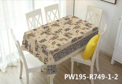 Клеёнка "VICTORY PRINTED"/PW195-R749-1-2/0,30мм 1,37*20 м с напечатанным рисунком на тканной ос.