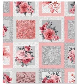 Клеенка столовая на нетканой основе FLORISTA COLLECTION 1,40*20 м в рулоне 01686.04