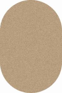 Ковер тканный PLATINUM 100*400 T600 OVAL BEIGE/D.BEIGE